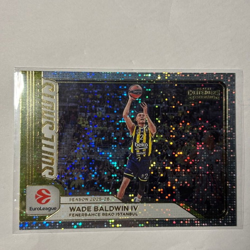 Wade Baldwin 2025-26 Contenders EuroLeague Suite Shots like new