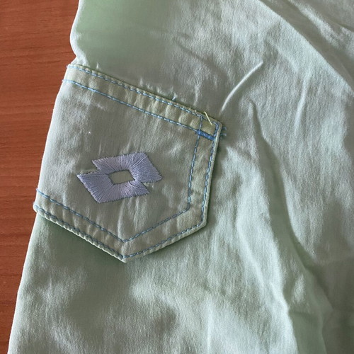 Lotto men's swim shorts used, turquoise, size L