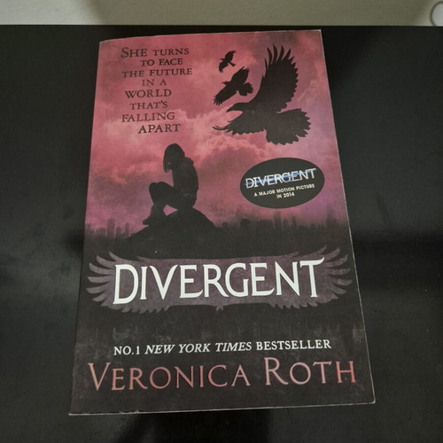 Divergent by Veronica Roth English edition paperback like new