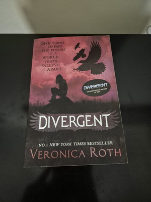 Divergent by Veronica Roth English edition paperback like new