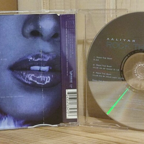 Aaliyah Rock the Boat CD single like new, R&B Soul
