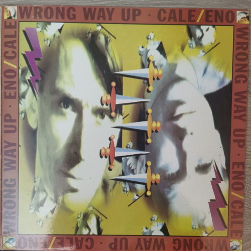 Brian Eno & John Cale Wrong Way Up LP used, 1990 Greek edition