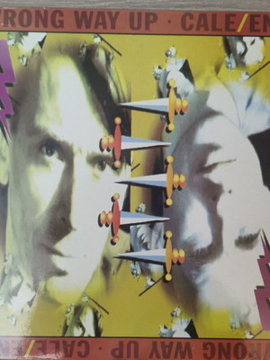 Brian Eno & John Cale Wrong Way Up LP used, 1990 Greek edition