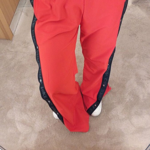 Nike pants red like new, size small
