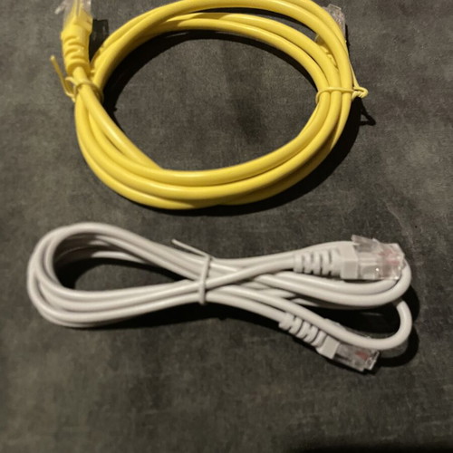 Cables like new, unused