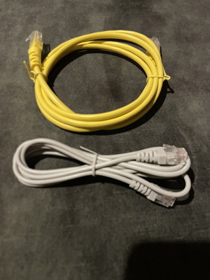 Cables like new, unused