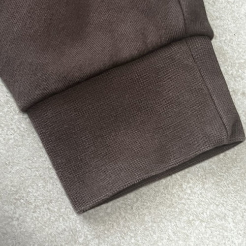 Adidas men's crewneck sweatshirt, brown, size S