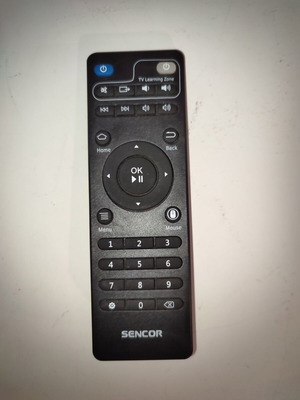 Android Box Sencor remote control like new with TV learning function