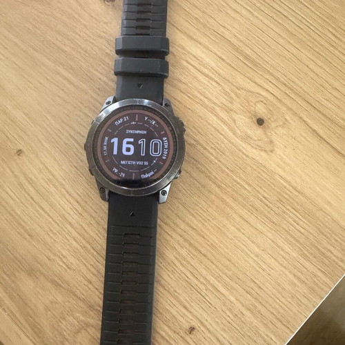 Garmin Fēnix 7X Sapphire Solar GPS smartwatch