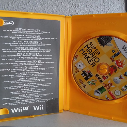 Super Mario Maker Wii U game