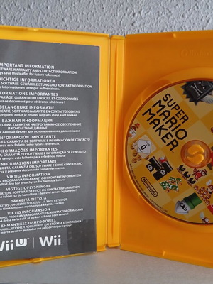 Super Mario Maker Wii U game