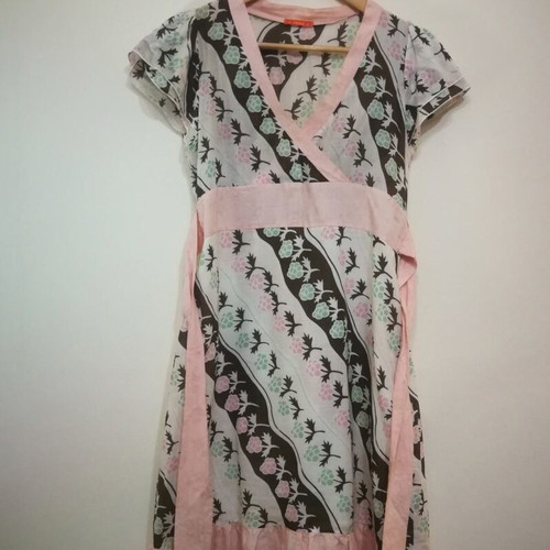 Imso cotton dress multicolored used, size M
