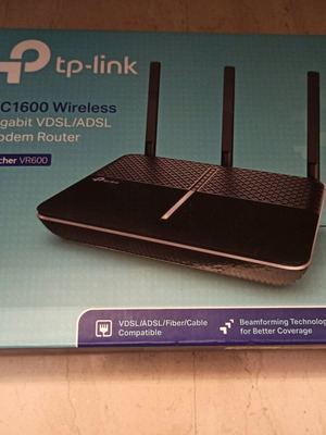 Tp-link Archer VR600 AC1600 router like new