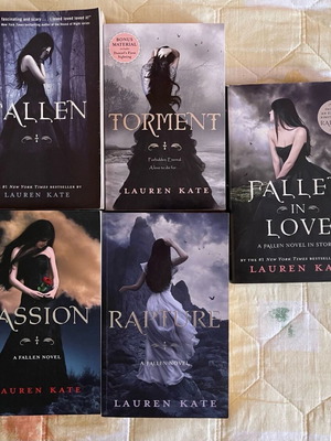 Fallen Lauren Kate σειρά βιβλίων μεταχειρισμένη στα Αγγλικά