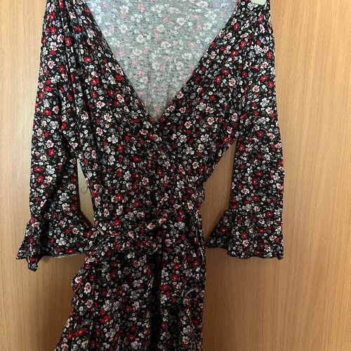 Women's floral blouse-dress new, one size