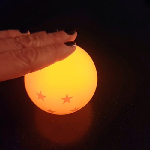 Abysse Dragon Ball LED battery lamp yellow like new