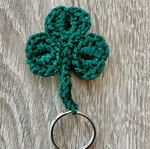 Handmade Panathinaikos Shamrock Keychain