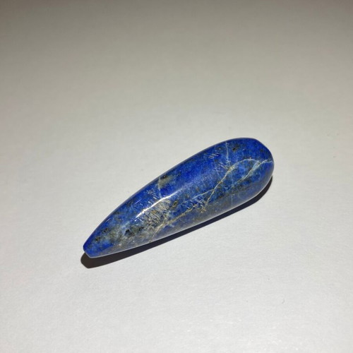 Lapis Lazuli polished natural drop-shaped set of 3
