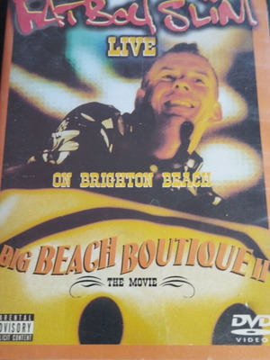 Fatboy Slim Live Big Beach Boutique DVD употребяван, електронна