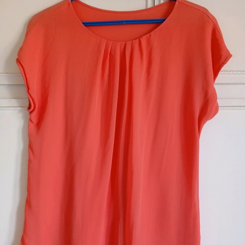 A-Style summer blouse like new, orange, size M