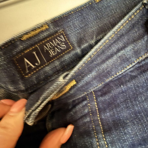 Armani Jeans men's straight fit blue pants like new, size XL