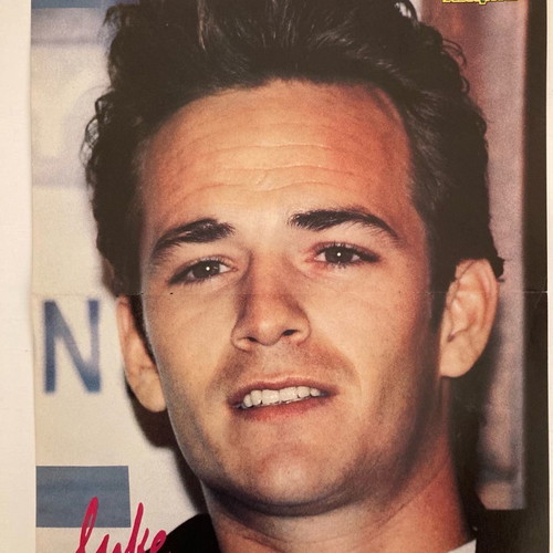 Luke Perry Adam & Maria Poster from Katerina Magazine like new