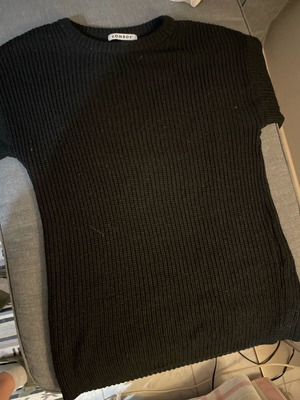 Combos Knitwear knitted sweater blouse like new, black
