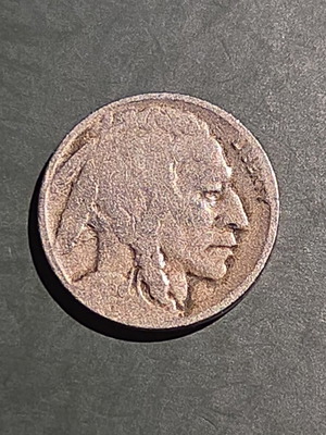 Buffalo Nickel 5 Cents coin, Type 2