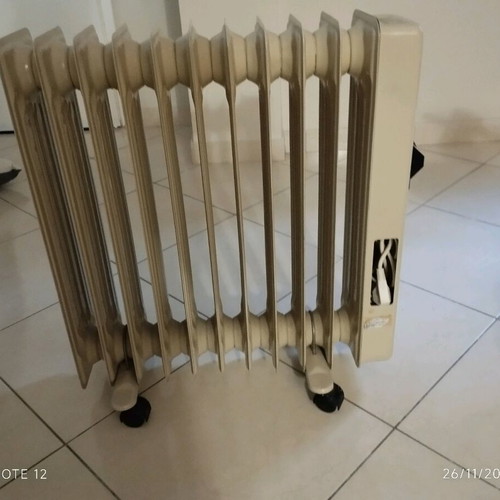 Electric oil radiator used Keller 2-speed with adjustable intensity
