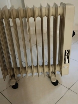 Electric oil radiator used Keller 2-speed with adjustable intensity