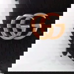 Gucci Marmont Πέδιλα Σαν Καινούργια, Μαύρο Σουέτ, Μέγεθος 37, Τακούνι 7εκ