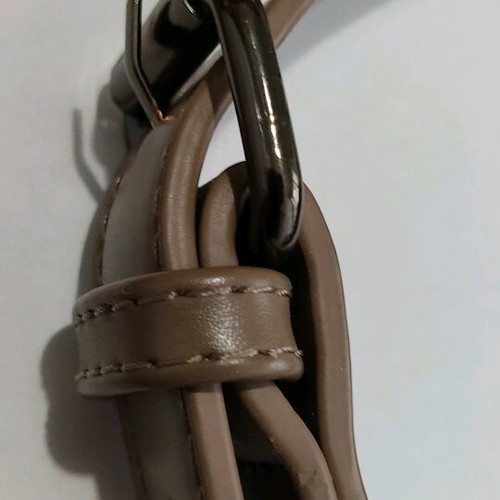 Leather adjustable straps for women's bag like new, set of 2