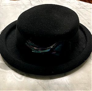 Αντίκα καπέλο 1930 ολομαλλο