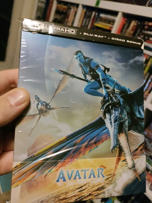 Avatar II 4K Blu-Ray Steelbook ιταλική έκδοση σαν καινούργιο με αγγλικούς υπότιτλους