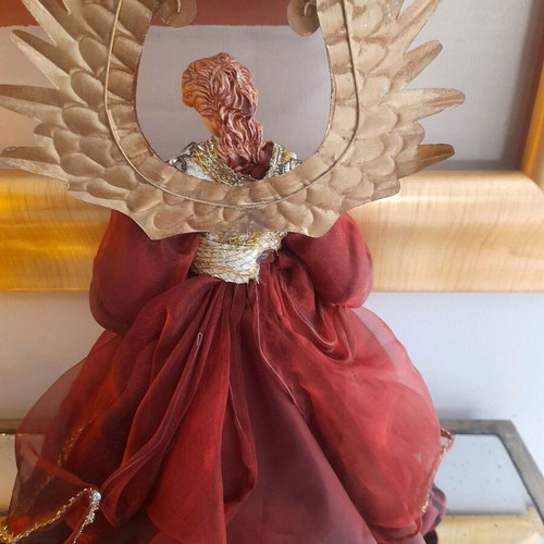 Christmas angel like new, height 53cm