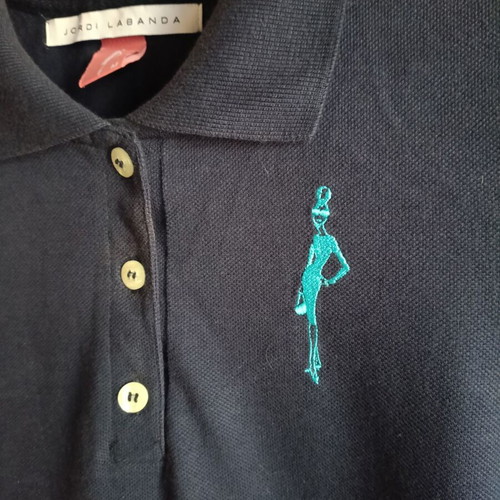 Jordi Labanda Polo dress like new, navy and white, medium size