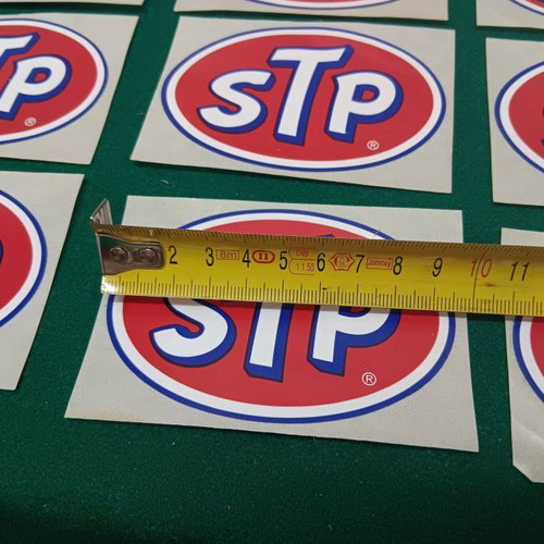 STP stickers new, pack of 12 pieces