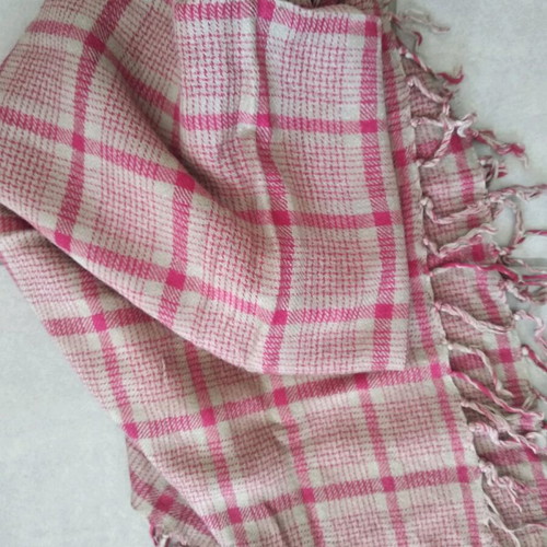 Achilleas Accessories scarf like new, brown and beige