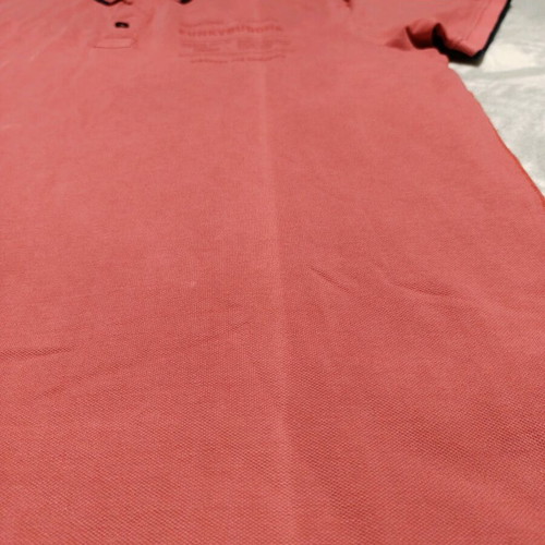 Funky Buddha Polo new, size XL, red-pink with defect