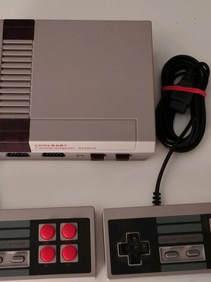 Κονσόλα Coolbaby Retro με χειριστήρια, μεταχειρισμένη, 9 pin, σετ 2 τεμαχίων