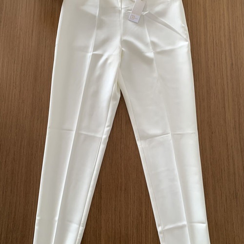 Relish pants new, straight slim fit, ecru, size M