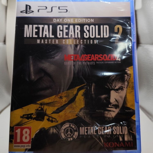 Metal Gear Solid: Master Collection Vol. 2 Day 1 Edition PS5 with Steelbook
