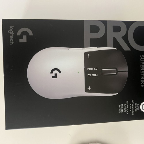Logitech Pro X2 Superstrike wireless gaming mouse 44000 DPI