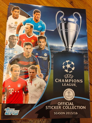 Champions League 2015-2016 empty album new