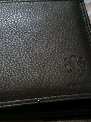 Leather men's wallet Firenze new, genuine leather