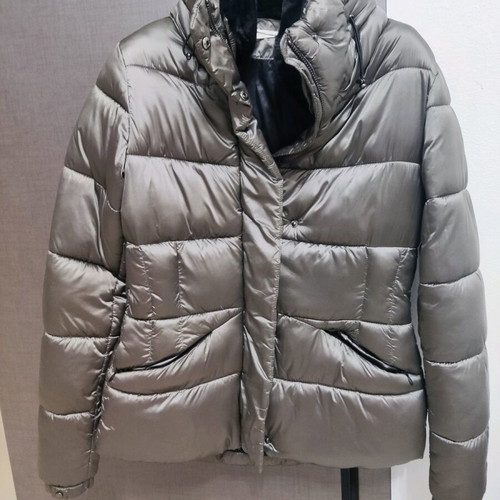 Mango jacket like new, silver olive