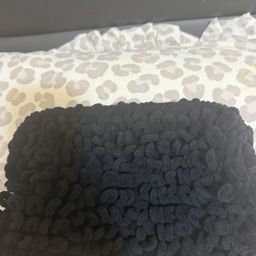 Puffy Bag handmade, new, black