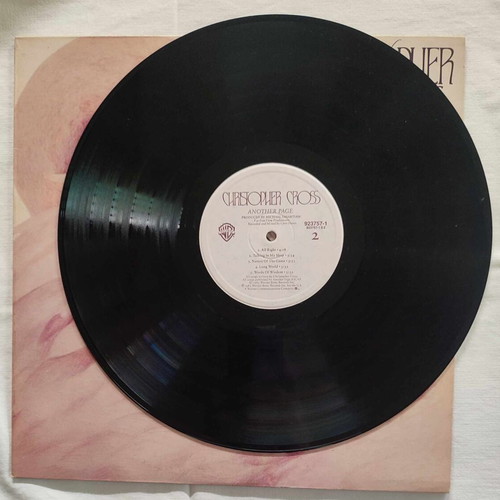 Christopher Cross Another Page vinyl record used, rock