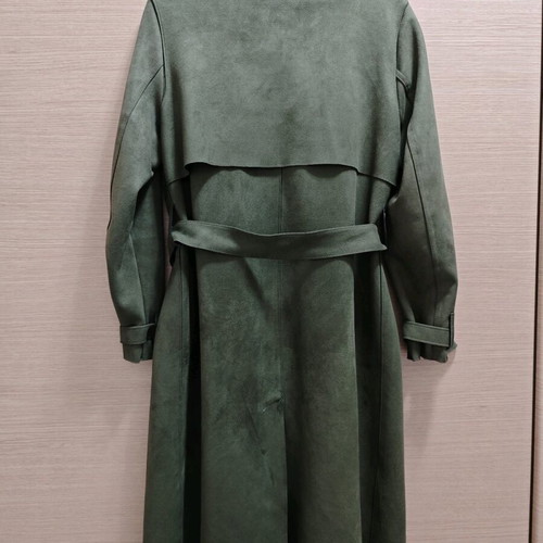 Zara coat like new, green, size M