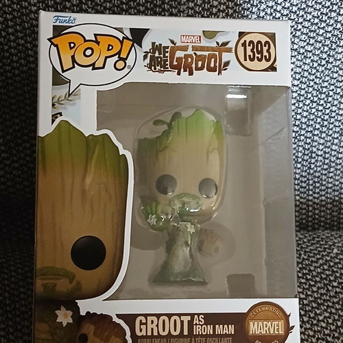 Funko Pop! Groot as Iron Man new, We Are Groot series 1393
